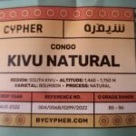 Congo kivu cypher egypresso specialty coffee